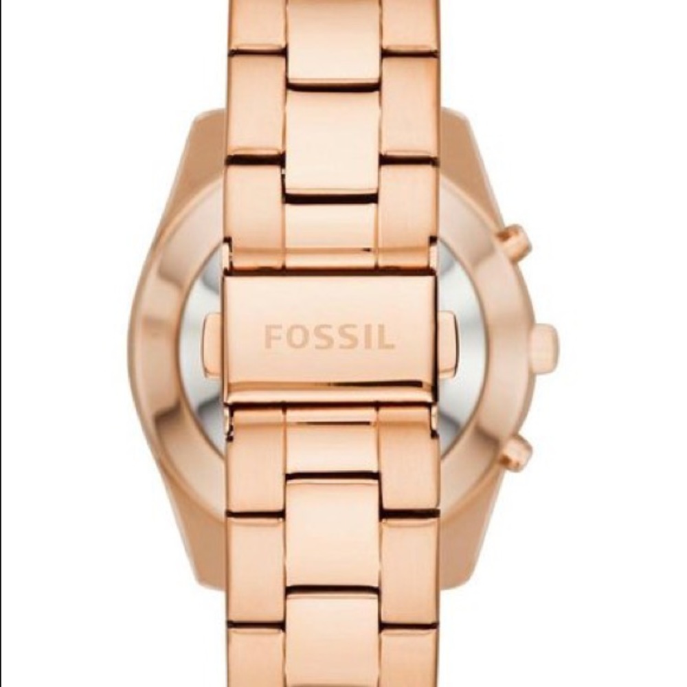 Fossil Hybrid Smartwatch Scarlette Rose Gold Watch - Picture 8 of 8